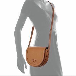 Tory Burch Tan Leather Crossbody Bag